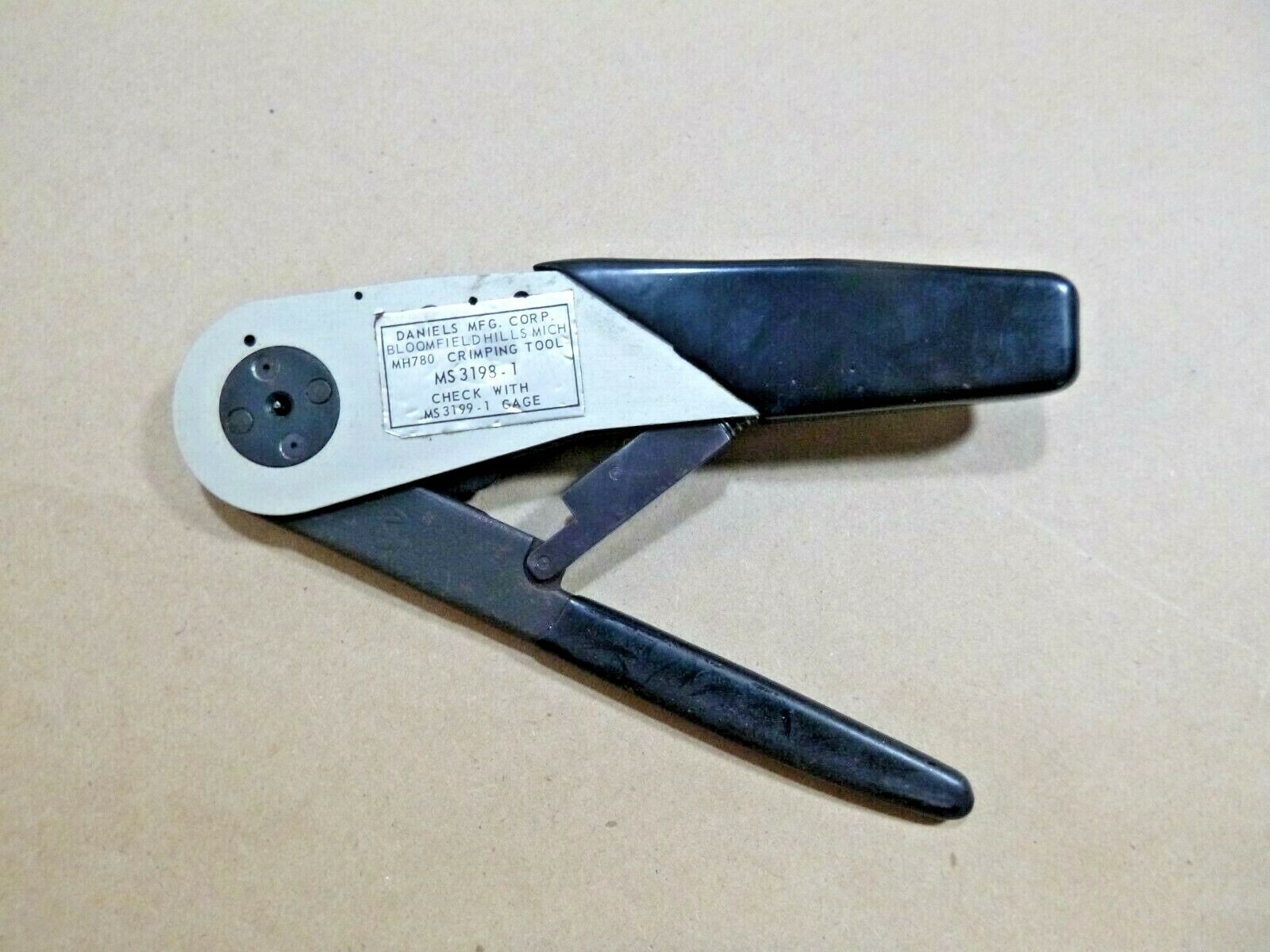 Daniels DMC Crimp Tool MS3198-1 , MH780